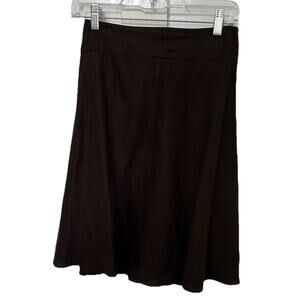 ANN TAYLOR Brown A-line Skirt Size 0